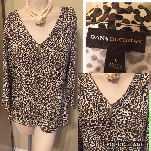 Dana Buchman Tops - 💐DANA BUCHMAN BLOUSE SIZE L, 💐